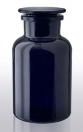 2 liter apothekersfles miron violet glas