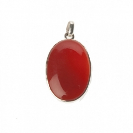 hanger - Lucky Buddha red onyx pendant