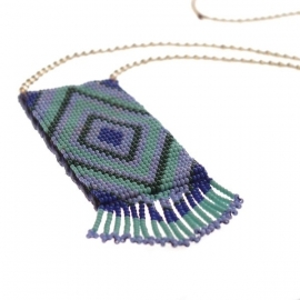 ketting - Tialoc blue necklace