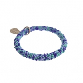 armband - Twist sundry blue bracelet