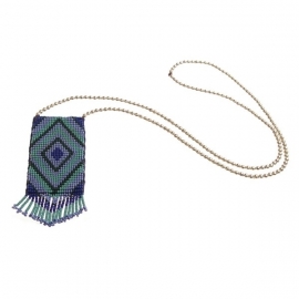 ketting - Tialoc blue necklace