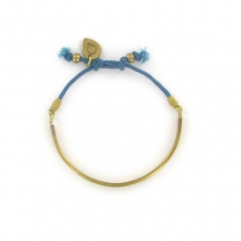 armband - Kakumbo Cord Bracelet blue by Made Kenya