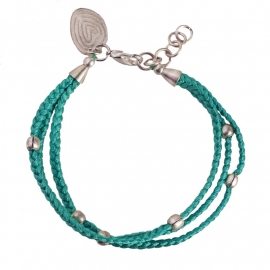 armband - Glaze turquoise bracelet