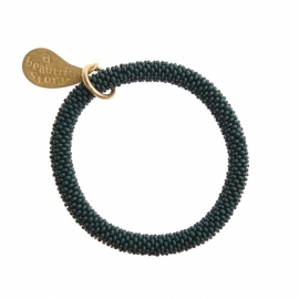 armband - Twist green bracelet