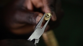Kakumbo Cord Bracelet grey by Made Kenya