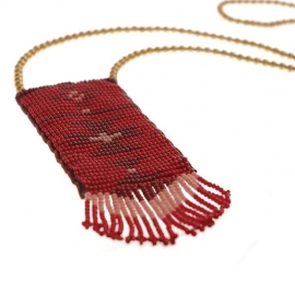 ketting - Malinalli red necklace