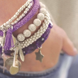 armband - Lotus Buddha charm bracelet