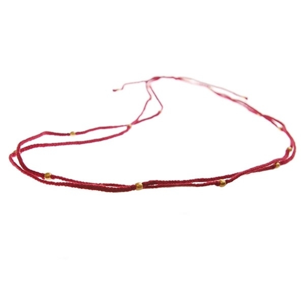 ketting - Flash red necklace