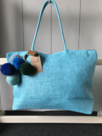 Tas paperbag aqua