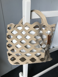 Mermaid shopper beige