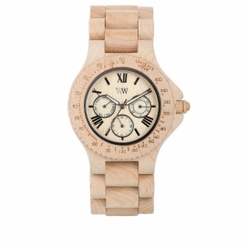 WeWood horloge 'Sitah beige'