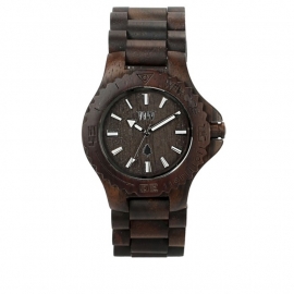 WeWood horloge `Date chocolate`