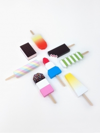 Moon Picnic Paper Ice Lollies