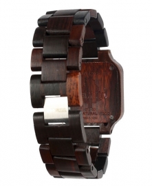 WeWood horloge `Metis chocolate`