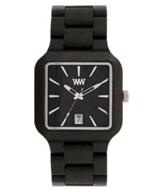 WeWood horloge 'Metis black'