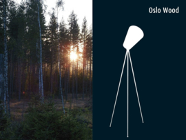 Northern Vloerlamp Oslo Wood