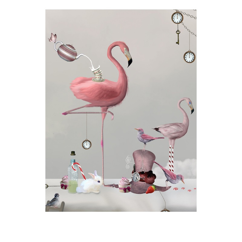 By On poster Flamingo