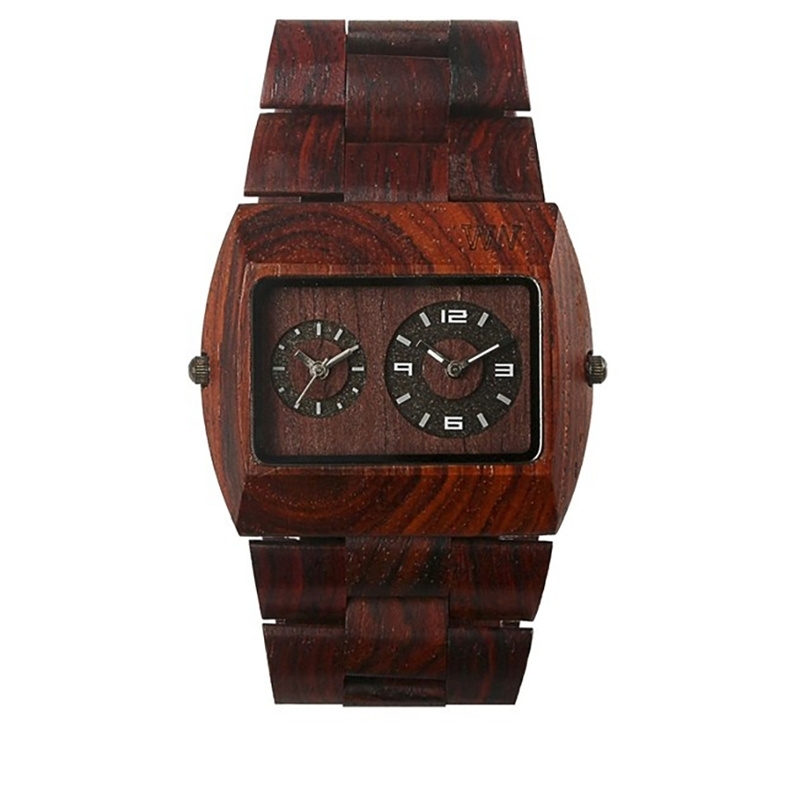 WeWood horloge `Jupiter brown`