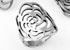 1032/S Ring opengewerkte roos
