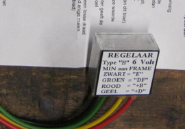 Spannings regelaar Bosch gelijk stroom  6 Volt , max 75 watt