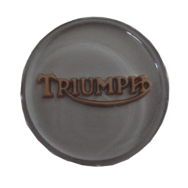 Triumph Fuel tank badge Gold 83-4776