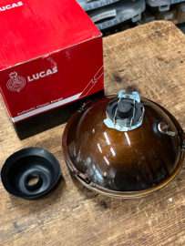 Lucas H4 koplamp unit , 7 inch. met stadslicht