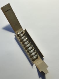 Doosje met 10 korte 5 ampere zekeringen