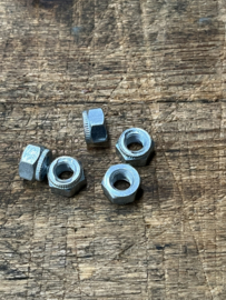 5x  5/16 UNF metal locking nut , 14-1302 , 21-1852