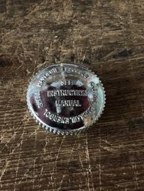 BSA oliedop / kettingkast dop met text , 65-3364