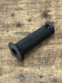 Zwart handvat rubber 22 mm met gat , per stuk , Kowalite