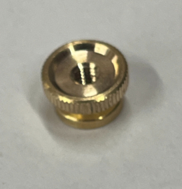 2x Spark Plug Brass Thumb Nut M4 Thread