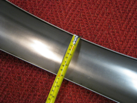 Semi kort voorspatbord staal , 105mm/480mm , FFS105480