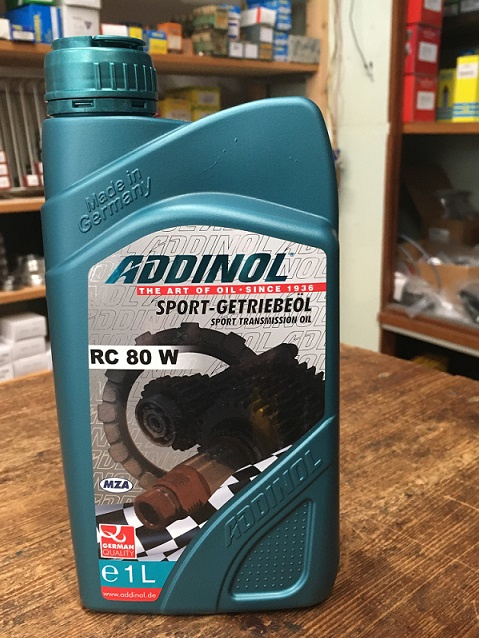 Addinol RC80W , versnellingsbak olie voor sport brommers