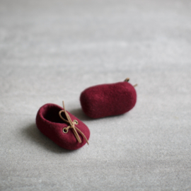 Doll shoes, by Vaida - Low model - Burgundy