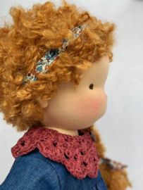 Lori - a 16''/42 cm tall Handmade Waldorf Doll