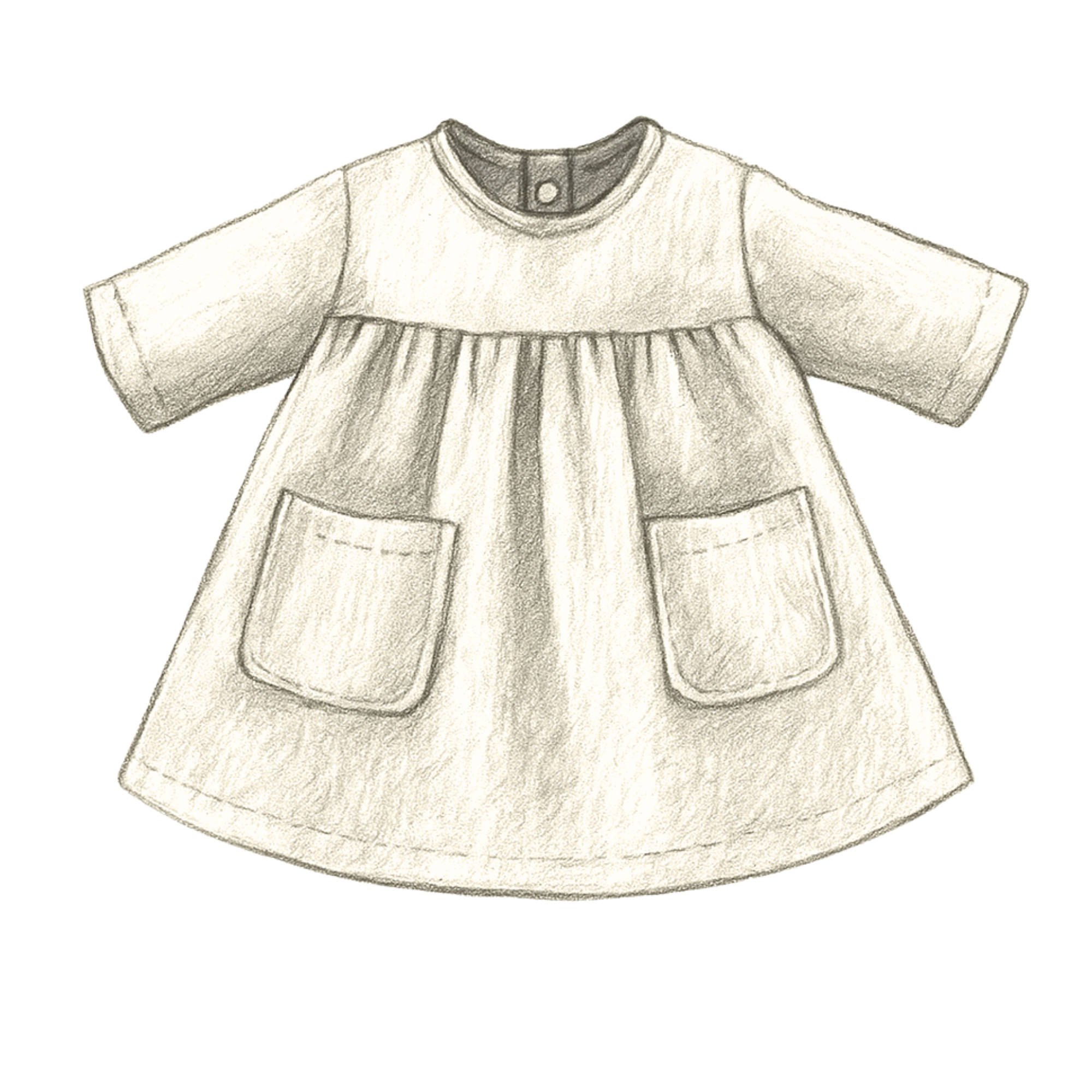 PDF pattern -The Sunday Best 2 - For Waldorf Dolls of 14" to 18"