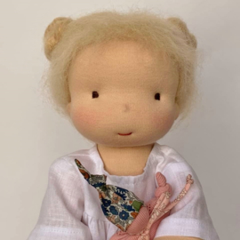 16''/42 cm tall Handmade Waldorf doll for Nina