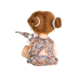 Bloomers, Hemdje  en Knuffel popje- in Liberty print (MTO)