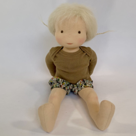 Jantje - a 14''/36 cm tall Handmade Waldorf Doll