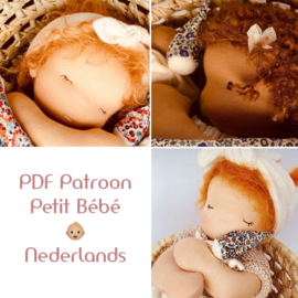 Digitaal PDF patroon en tutorial Petit Bébé (Nederlands)
