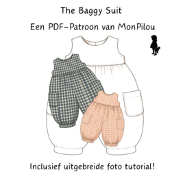 PDF patroon -The Baggy Suit - voor Waldorfpoppen van 36 cm tot 42 cm