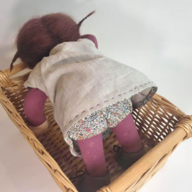 Nadine - a 16''/42 cm tall Handmade Waldorf Doll