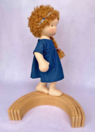 Lori - a 16''/42 cm tall Handmade Waldorf Doll