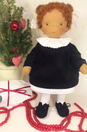 Chrissy - a 16''/42 cm tall Handmade Waldorf Doll