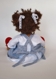 Jina - a 16''/42 cm tall Handmade Waldorf Doll