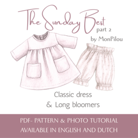PDF pattern -The Sunday Best 2 - For Waldorf Dolls of 14" to 18"