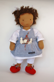 Jina - a 16''/42 cm tall Handmade Waldorf Doll