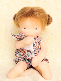 Bloomers, Hemdje  en knuffel popje- in Liberty print (MTO)