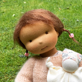 Isla - a 16''/42 cm tall Handmade Waldorf Doll