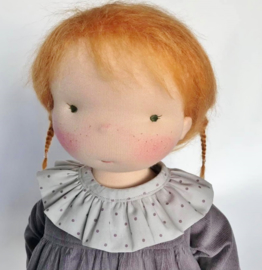 Sacha - a 16''/42 cm tall Handmade Waldorf Doll